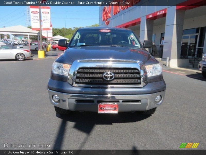 Slate Gray Metallic / Graphite Gray 2008 Toyota Tundra SR5 TRD Double Cab 4x4