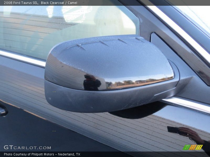 Black Clearcoat / Camel 2008 Ford Taurus SEL