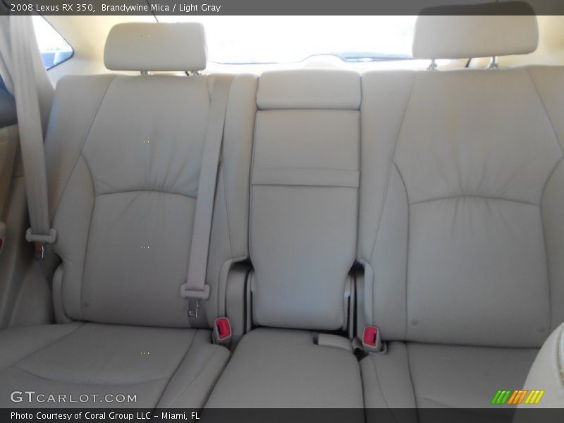 Brandywine Mica / Light Gray 2008 Lexus RX 350