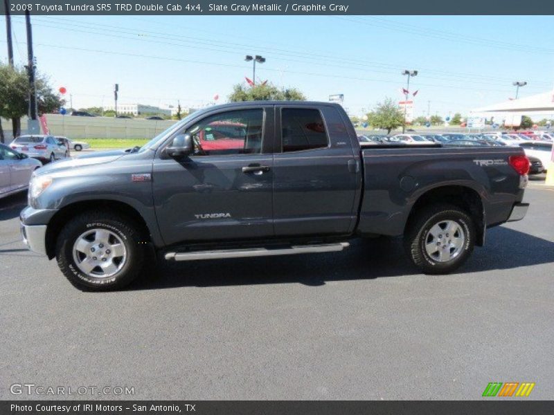 Slate Gray Metallic / Graphite Gray 2008 Toyota Tundra SR5 TRD Double Cab 4x4