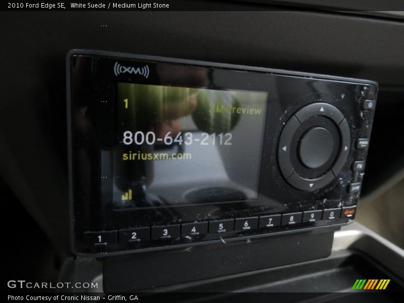 White Suede / Medium Light Stone 2010 Ford Edge SE