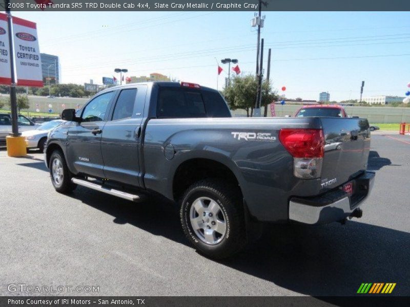 Slate Gray Metallic / Graphite Gray 2008 Toyota Tundra SR5 TRD Double Cab 4x4