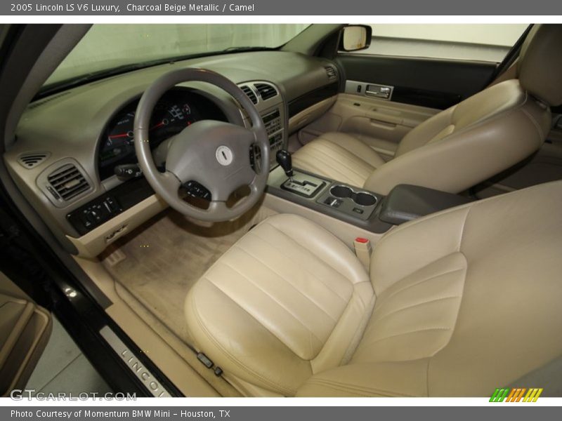  2005 LS V6 Luxury Camel Interior