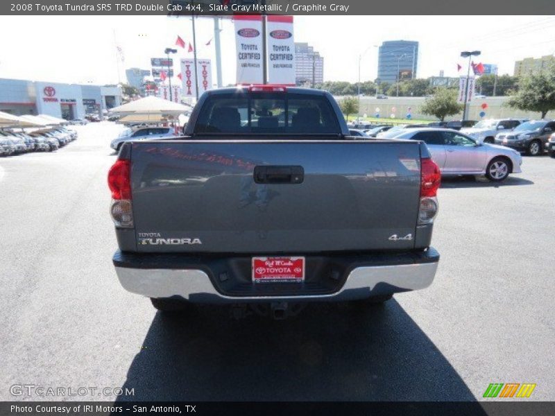 Slate Gray Metallic / Graphite Gray 2008 Toyota Tundra SR5 TRD Double Cab 4x4