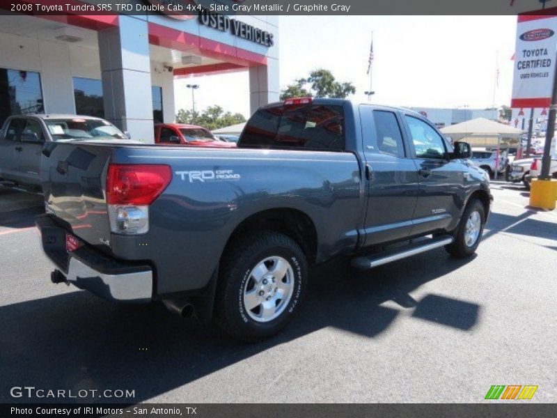 Slate Gray Metallic / Graphite Gray 2008 Toyota Tundra SR5 TRD Double Cab 4x4