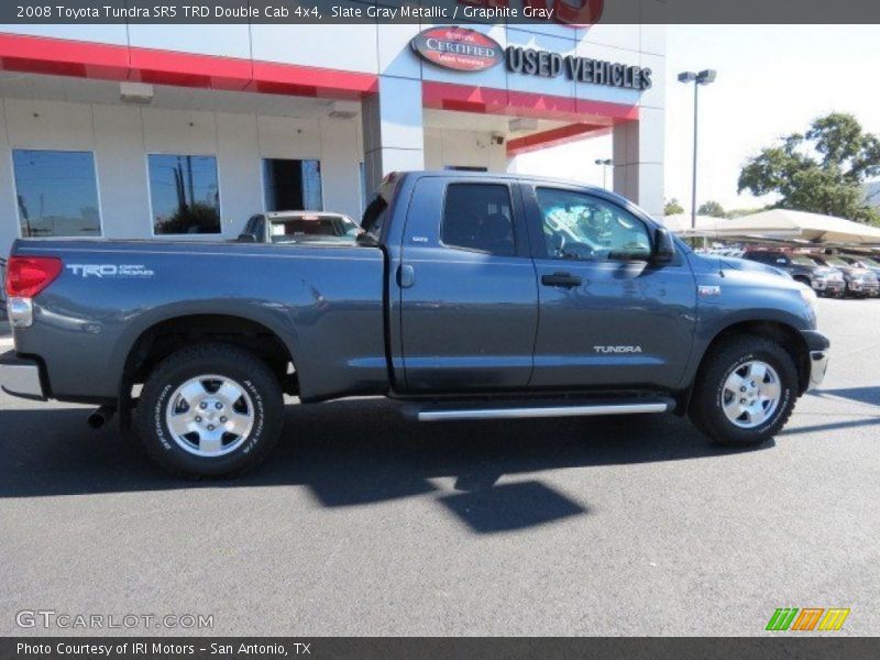 Slate Gray Metallic / Graphite Gray 2008 Toyota Tundra SR5 TRD Double Cab 4x4