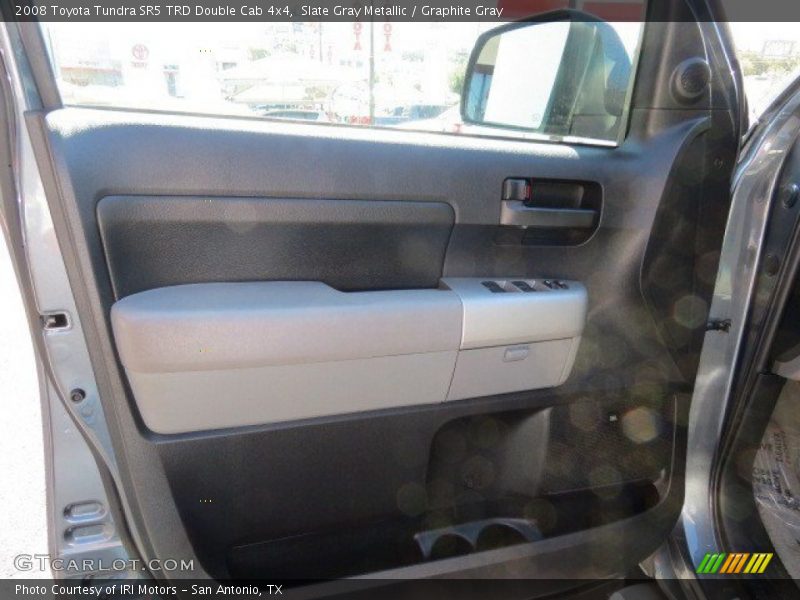 Slate Gray Metallic / Graphite Gray 2008 Toyota Tundra SR5 TRD Double Cab 4x4