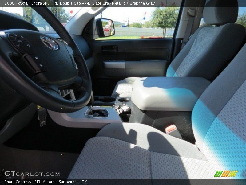 Slate Gray Metallic / Graphite Gray 2008 Toyota Tundra SR5 TRD Double Cab 4x4