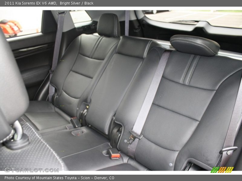 Bright Silver / Black 2011 Kia Sorento EX V6 AWD
