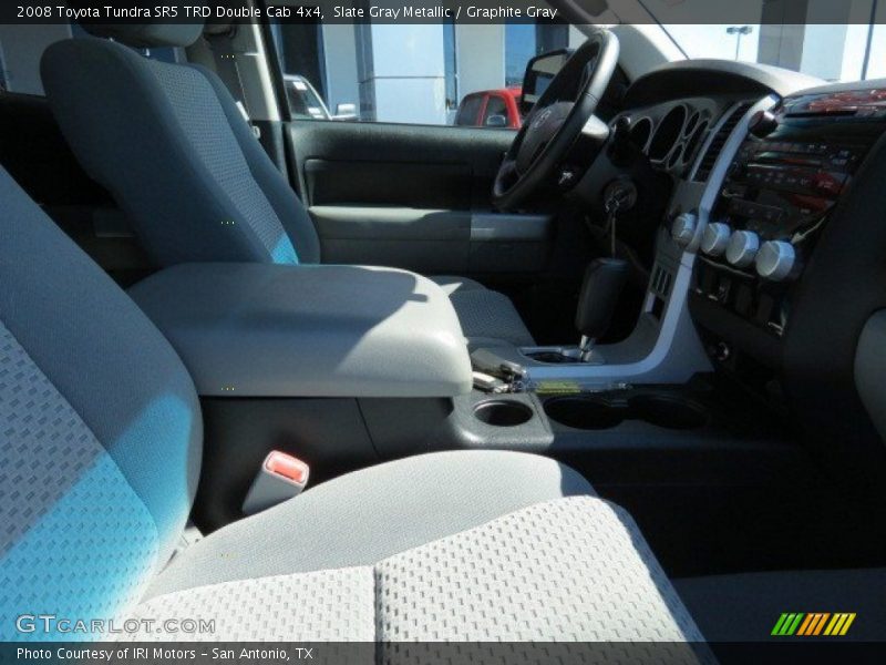 Slate Gray Metallic / Graphite Gray 2008 Toyota Tundra SR5 TRD Double Cab 4x4