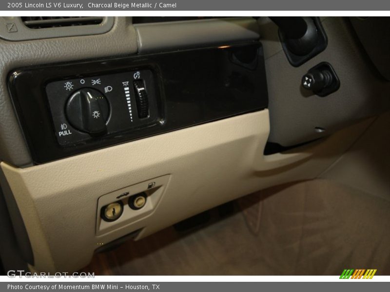 Charcoal Beige Metallic / Camel 2005 Lincoln LS V6 Luxury