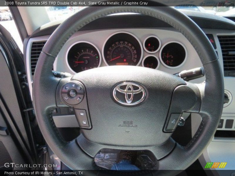Slate Gray Metallic / Graphite Gray 2008 Toyota Tundra SR5 TRD Double Cab 4x4