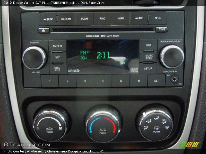 Audio System of 2012 Caliber SXT Plus
