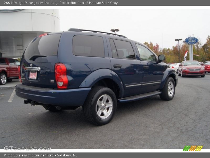 Patriot Blue Pearl / Medium Slate Gray 2004 Dodge Durango Limited 4x4