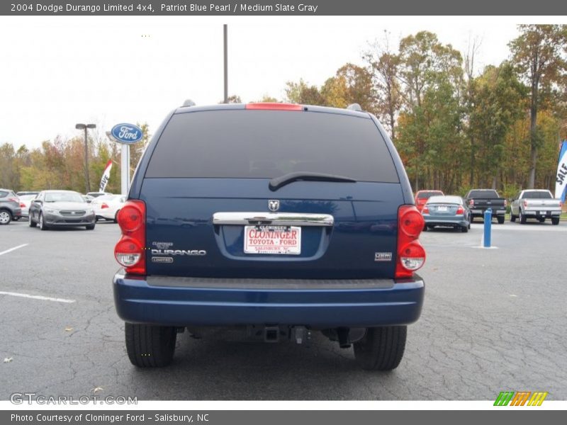 Patriot Blue Pearl / Medium Slate Gray 2004 Dodge Durango Limited 4x4