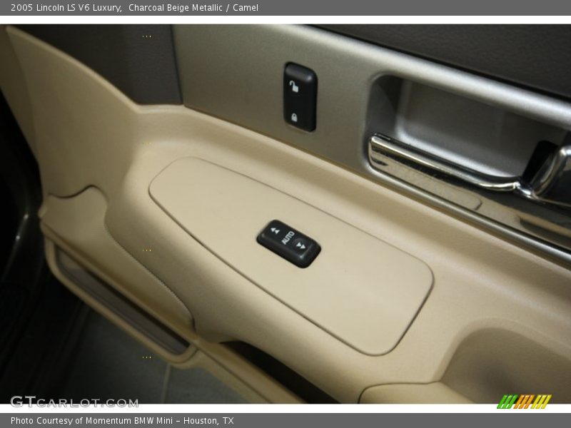 Charcoal Beige Metallic / Camel 2005 Lincoln LS V6 Luxury