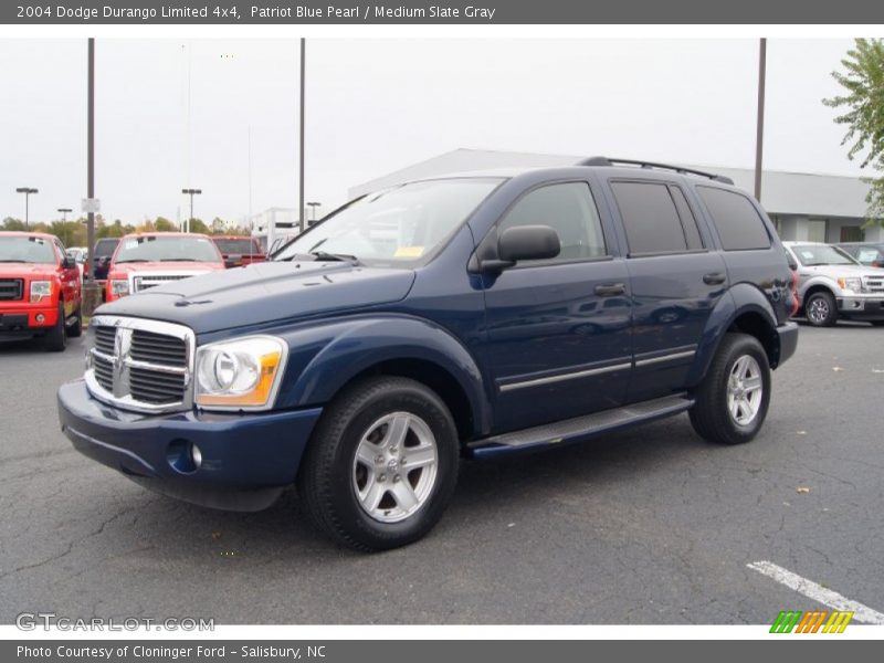 Patriot Blue Pearl / Medium Slate Gray 2004 Dodge Durango Limited 4x4