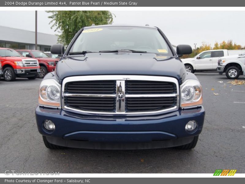 Patriot Blue Pearl / Medium Slate Gray 2004 Dodge Durango Limited 4x4