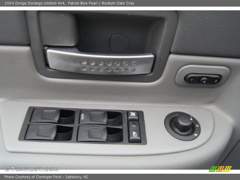 Patriot Blue Pearl / Medium Slate Gray 2004 Dodge Durango Limited 4x4