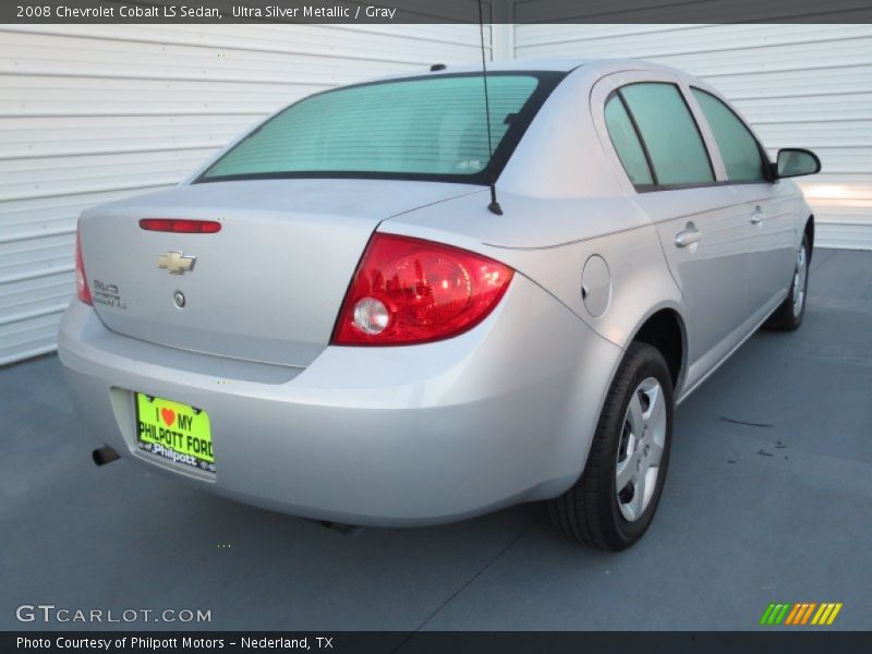 Ultra Silver Metallic / Gray 2008 Chevrolet Cobalt LS Sedan