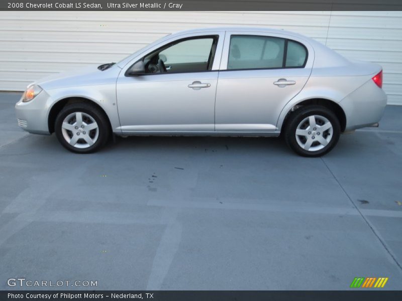 Ultra Silver Metallic / Gray 2008 Chevrolet Cobalt LS Sedan