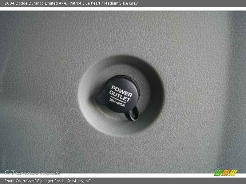 Patriot Blue Pearl / Medium Slate Gray 2004 Dodge Durango Limited 4x4