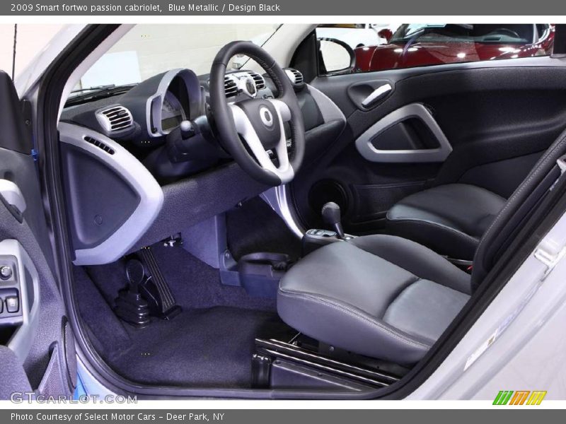 Blue Metallic / Design Black 2009 Smart fortwo passion cabriolet