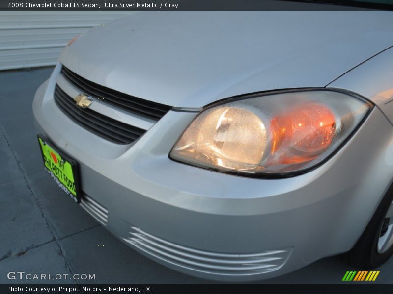 Ultra Silver Metallic / Gray 2008 Chevrolet Cobalt LS Sedan