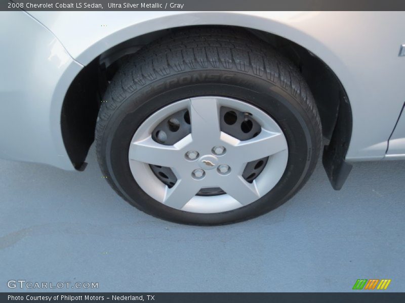 Ultra Silver Metallic / Gray 2008 Chevrolet Cobalt LS Sedan