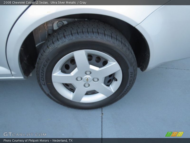 Ultra Silver Metallic / Gray 2008 Chevrolet Cobalt LS Sedan