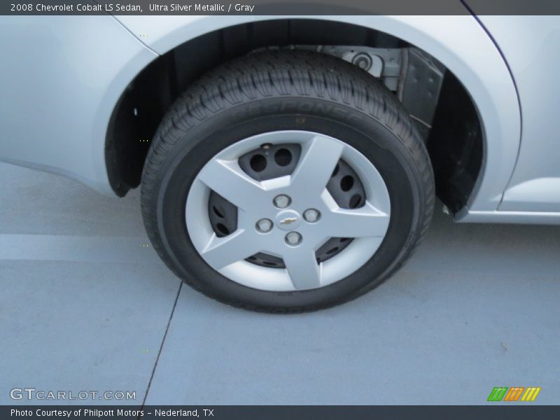 Ultra Silver Metallic / Gray 2008 Chevrolet Cobalt LS Sedan