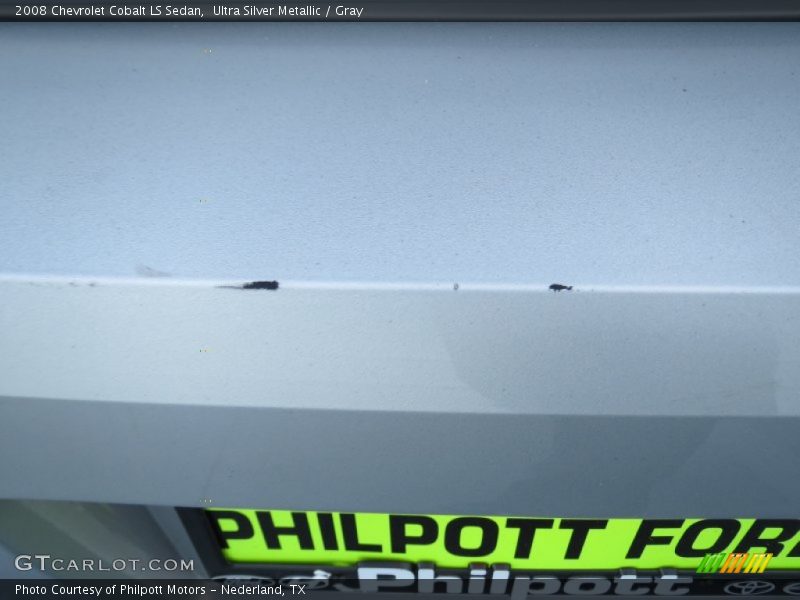 Ultra Silver Metallic / Gray 2008 Chevrolet Cobalt LS Sedan