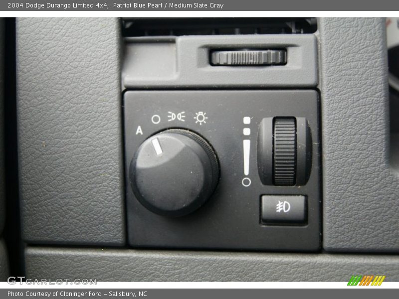 Patriot Blue Pearl / Medium Slate Gray 2004 Dodge Durango Limited 4x4