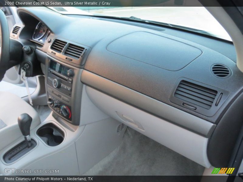 Ultra Silver Metallic / Gray 2008 Chevrolet Cobalt LS Sedan