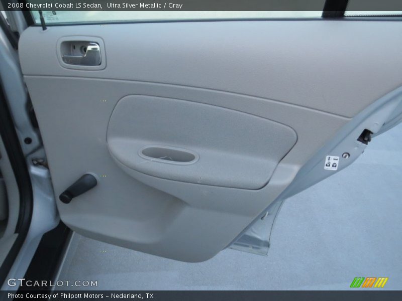 Ultra Silver Metallic / Gray 2008 Chevrolet Cobalt LS Sedan
