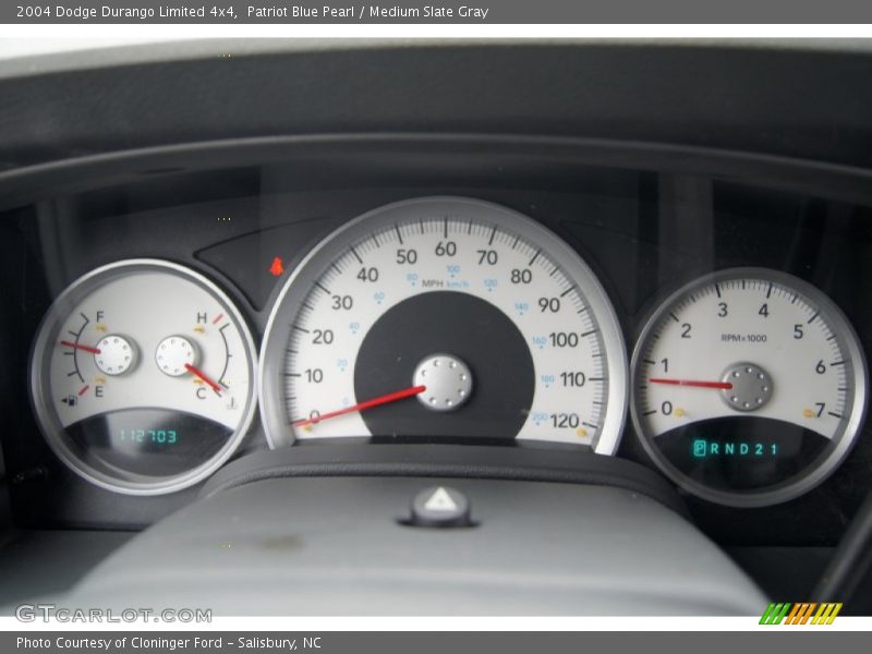  2004 Durango Limited 4x4 Limited 4x4 Gauges