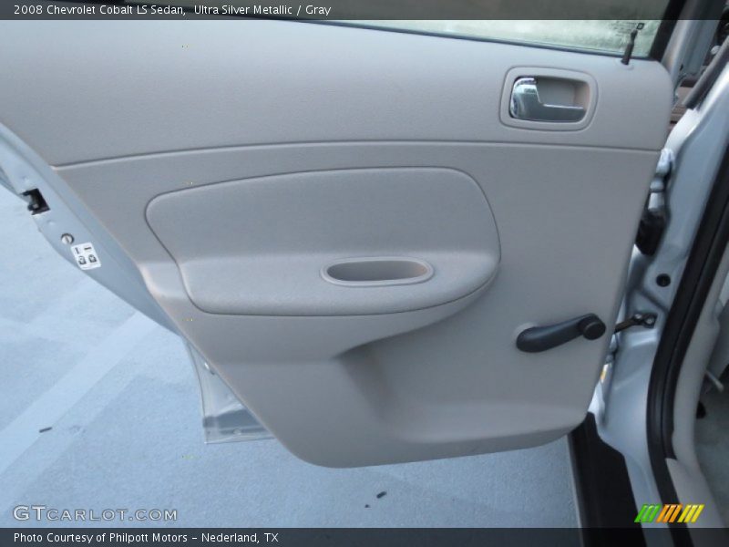 Ultra Silver Metallic / Gray 2008 Chevrolet Cobalt LS Sedan