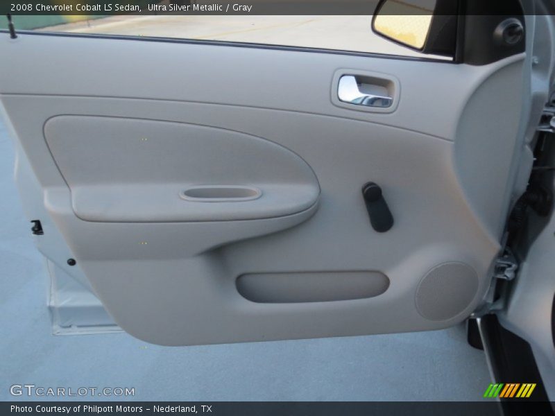 Ultra Silver Metallic / Gray 2008 Chevrolet Cobalt LS Sedan