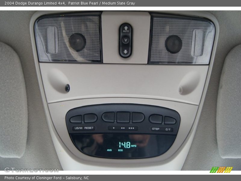 Patriot Blue Pearl / Medium Slate Gray 2004 Dodge Durango Limited 4x4