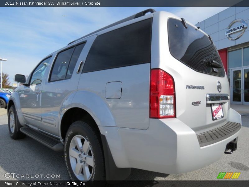 Brilliant Silver / Graphite 2012 Nissan Pathfinder SV
