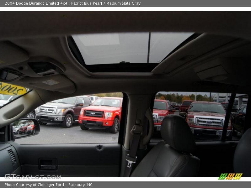 Patriot Blue Pearl / Medium Slate Gray 2004 Dodge Durango Limited 4x4