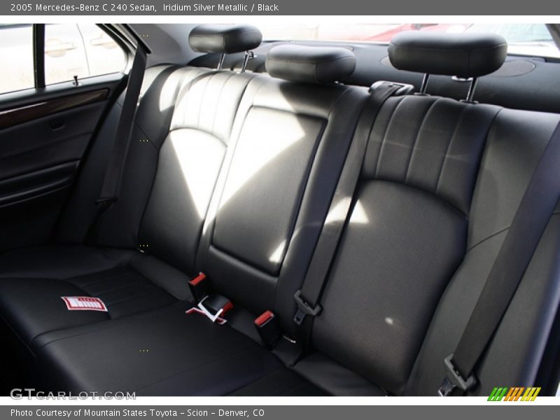 Iridium Silver Metallic / Black 2005 Mercedes-Benz C 240 Sedan