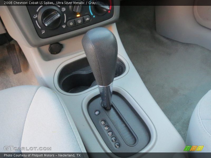Ultra Silver Metallic / Gray 2008 Chevrolet Cobalt LS Sedan