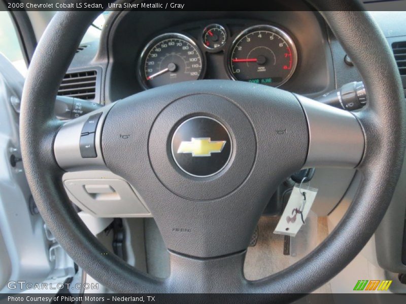 Ultra Silver Metallic / Gray 2008 Chevrolet Cobalt LS Sedan