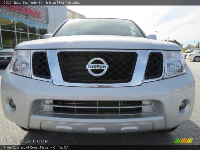 Brilliant Silver / Graphite 2012 Nissan Pathfinder SV