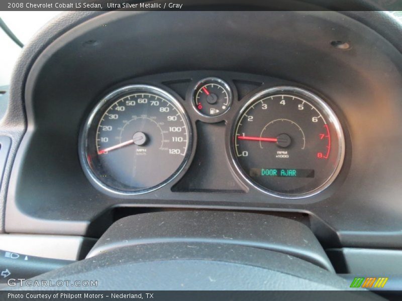 Ultra Silver Metallic / Gray 2008 Chevrolet Cobalt LS Sedan