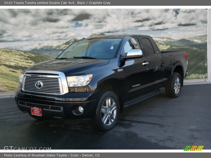 Black / Graphite Gray 2010 Toyota Tundra Limited Double Cab 4x4