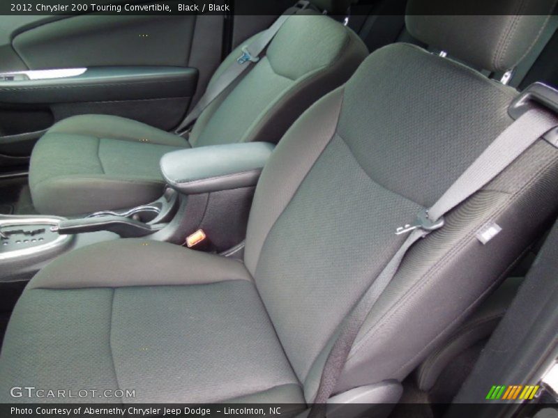 Front Seat of 2012 200 Touring Convertible