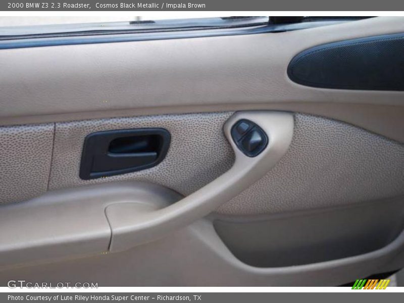 Cosmos Black Metallic / Impala Brown 2000 BMW Z3 2.3 Roadster