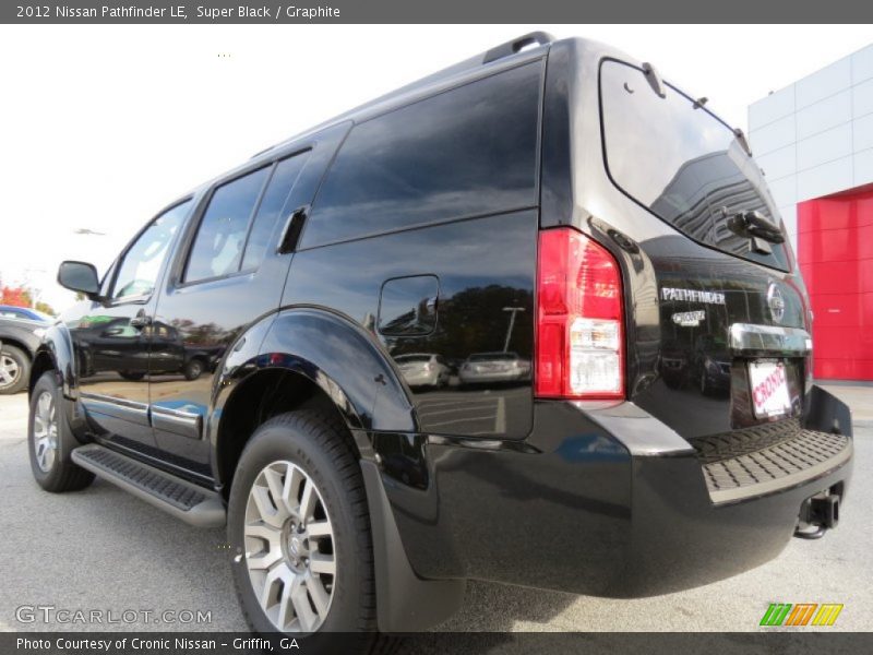 Super Black / Graphite 2012 Nissan Pathfinder LE